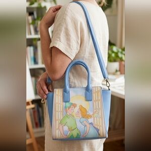 Loungefly Disney Peter Pan Wendy Kiss Satchel Bag